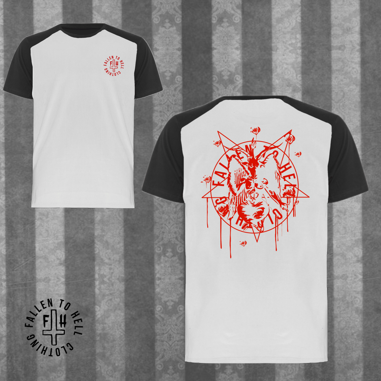 Baphomet Tee Red
