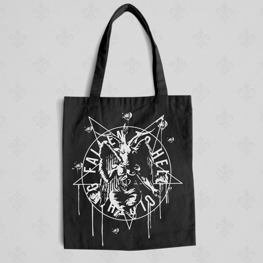 Baphomet Tote Bag - White