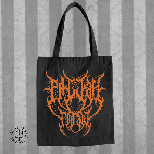 Tote Bag Metal Font
